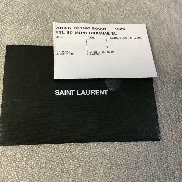 SAINT LAURENT KATE CLUTCH IN SOFT LEATHER - Picture 10 of 11